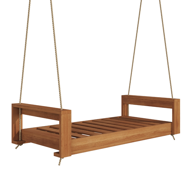 Breezy Acres Lancaster Daybed Swing Bed, 5 Ft Cedar with Clearcoat