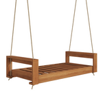 Breezy Acres Lancaster Daybed Swing Bed, 4 Ft Cedar