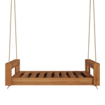 Breezy Acres Lancaster Daybed Swing Bed, 4 Ft Cedar