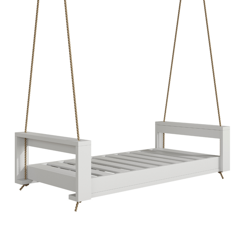 Breezy Acres Lancaster Daybed Swing Bed, 6 Ft White