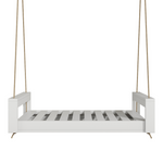 Breezy Acres Lancaster Daybed Swing Bed, Twin White