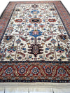 Hand-Knotted Vintage Afghani Serapi Wool Rug – 10'10" x 15'10" – Elegant Traditional Area Rug