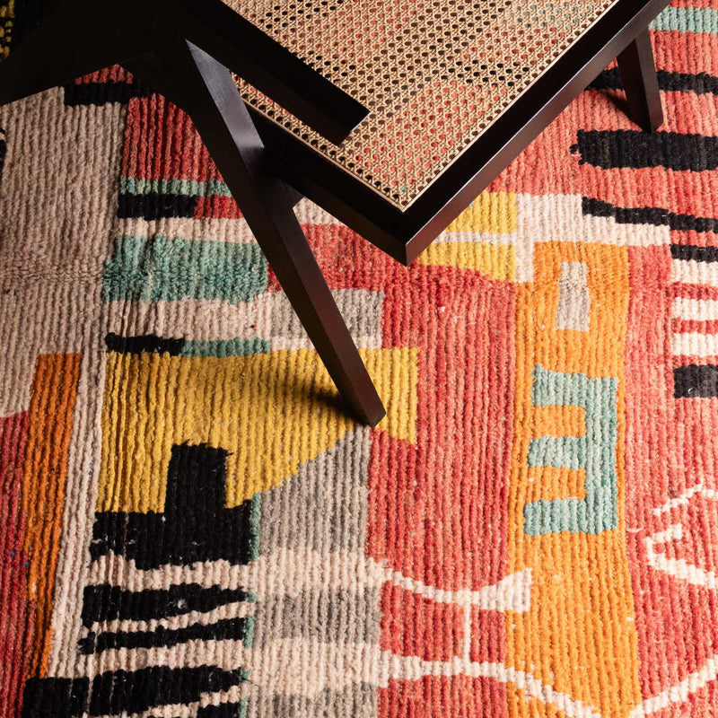 Qayima - vintage boujad rug