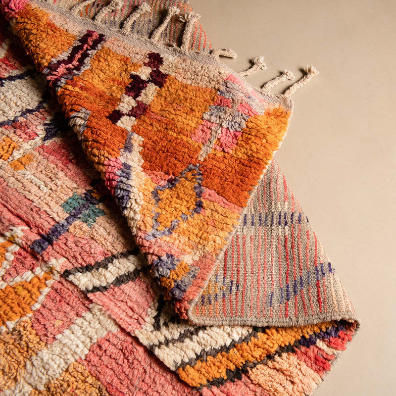 Hosni - vintage boujad rug