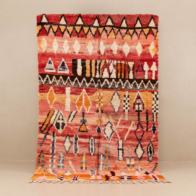 Hosni - vintage boujad rug