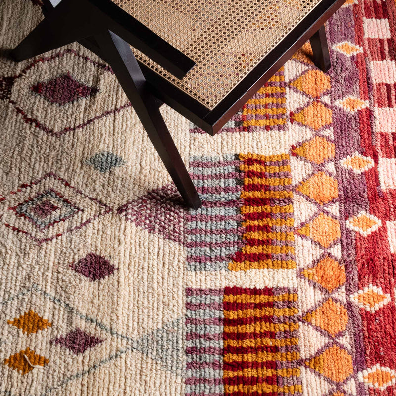 Houdaifa - vintage boujad rug