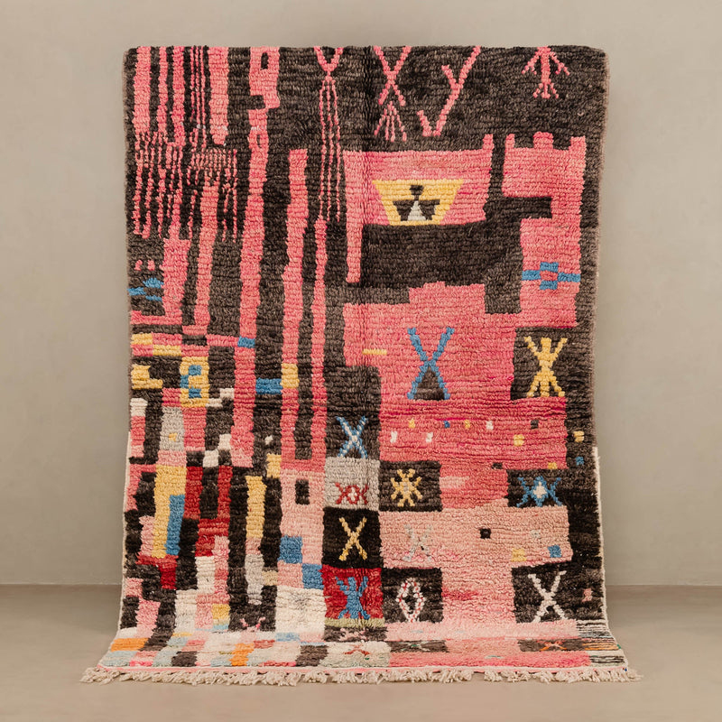 Bochra - vintage boujad rug