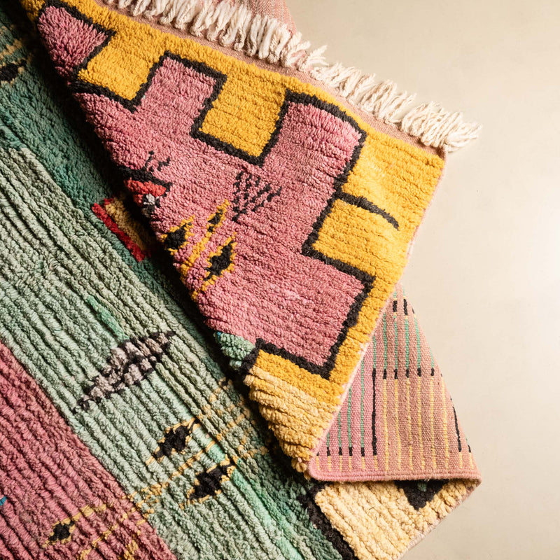 Kazem - vintage boujad rug