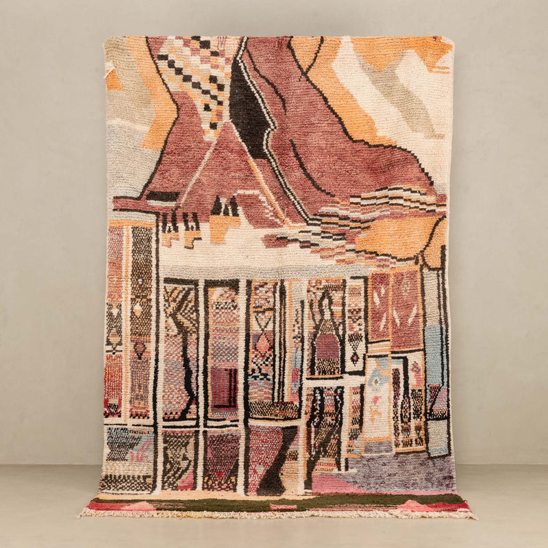 Imane - vintage boujad rug