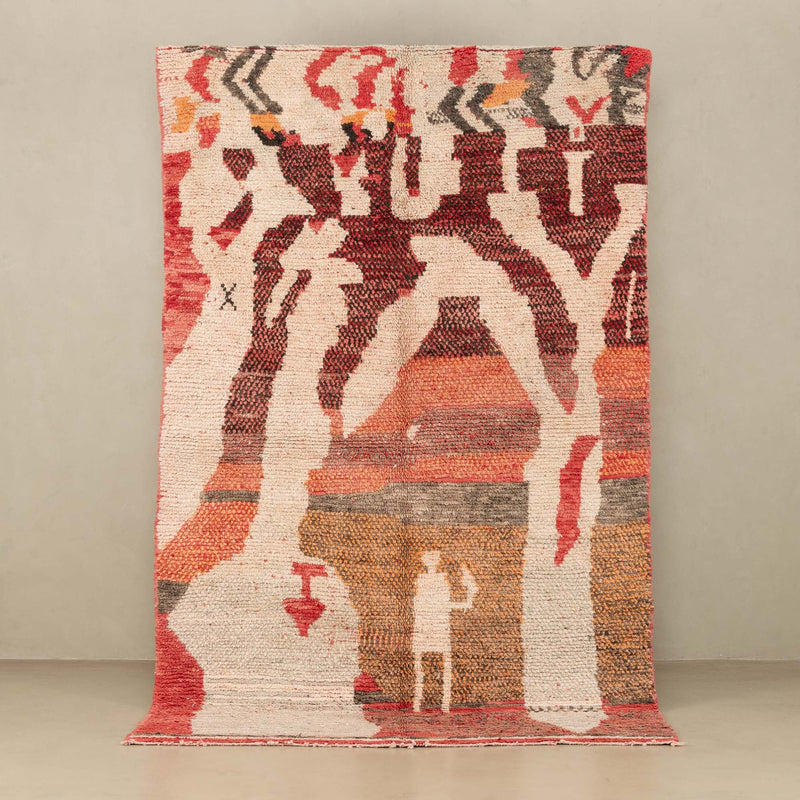 Betil - vintage boujad rug