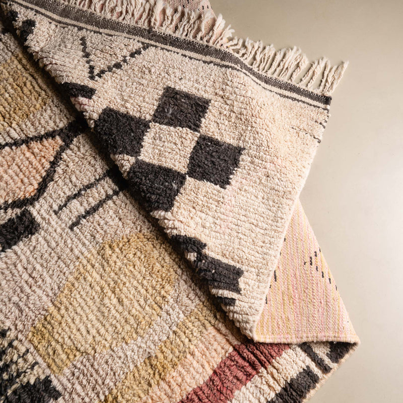 Bichra - vintage boujad rug