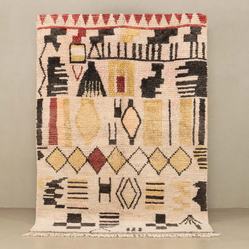 Bichra - vintage boujad rug