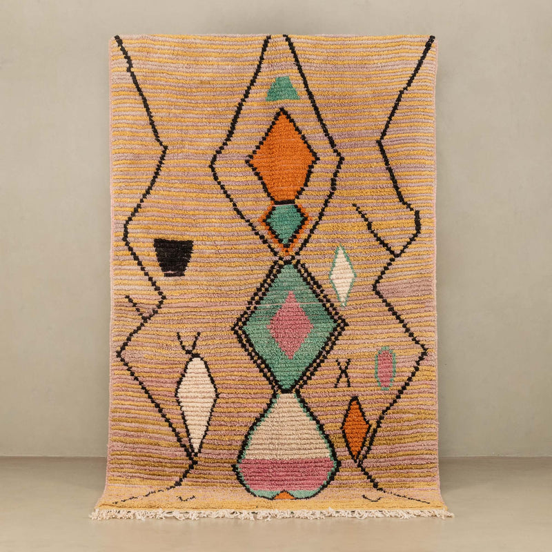 Herru - vintage boujad rug