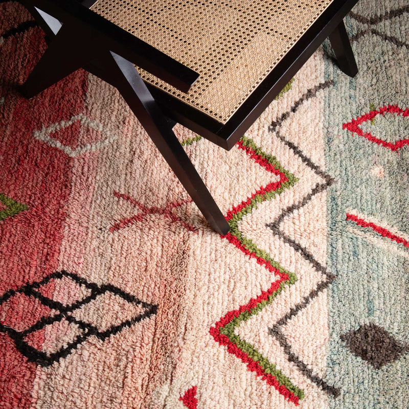 Aalaa - vintage boujad rug
