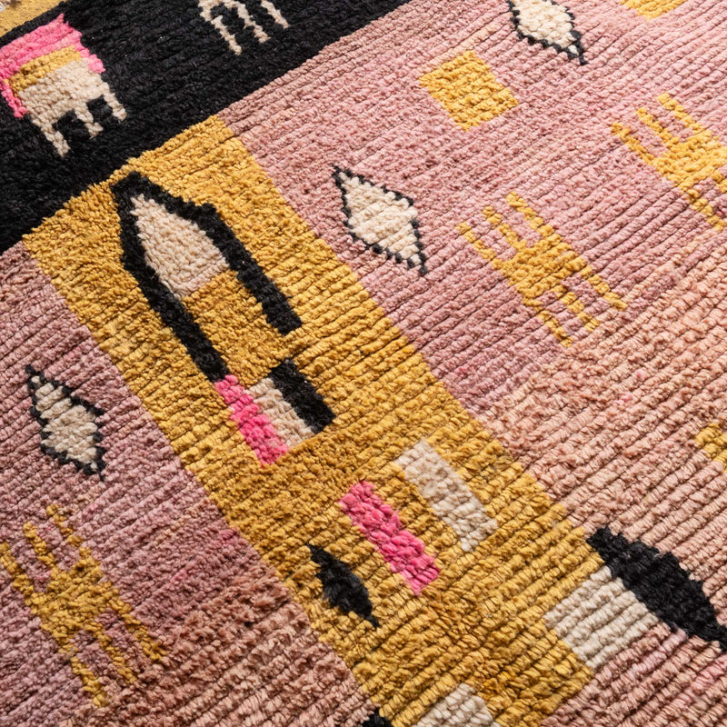 Massilya - vintage boujad rug