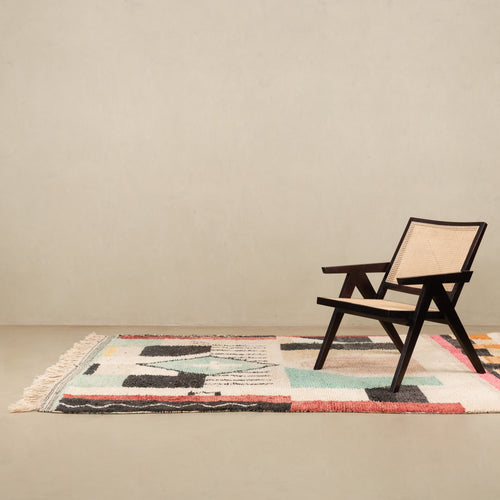 Mnahu - vintage boujad rug