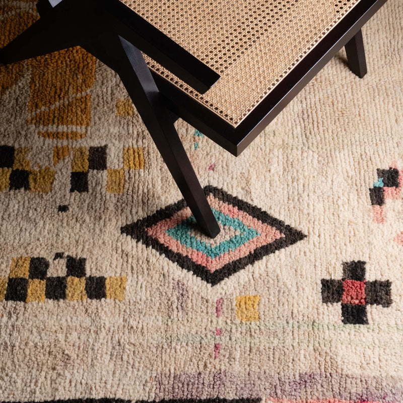Rajiya - vintage boujad rug