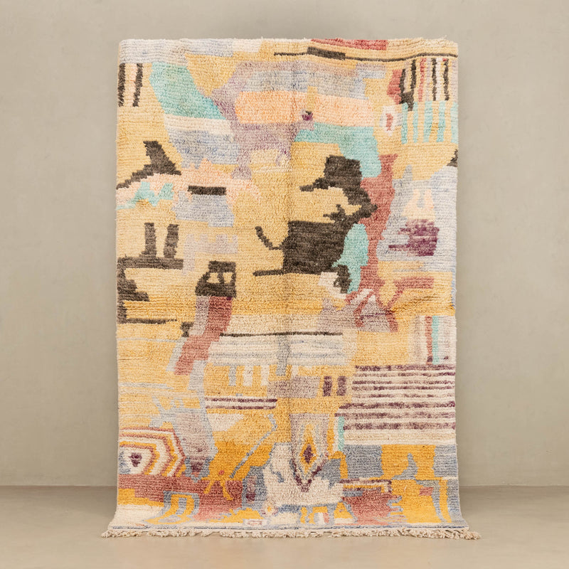 Khribga - vintage boujad rug