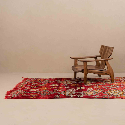 Wahab - vintage boujad rug