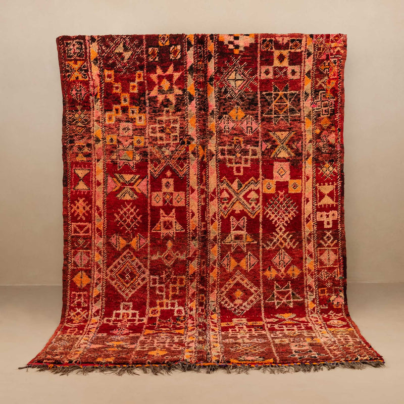 Zinab - vintage boujad rug