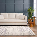 Lave Bone & Taupe Area Rug