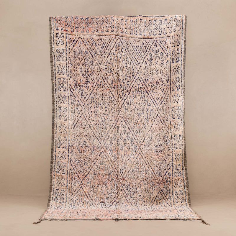 Faudel - vintage beni mguild rug