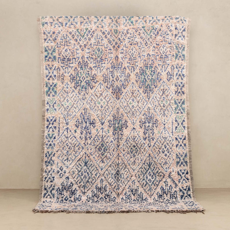 Hamza - vintage beni mguild rug