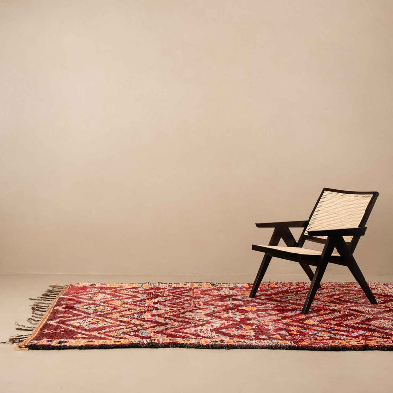 Rafed - vintage beni mguild rug