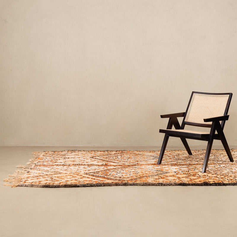 Youba - vintage beni ourain rug