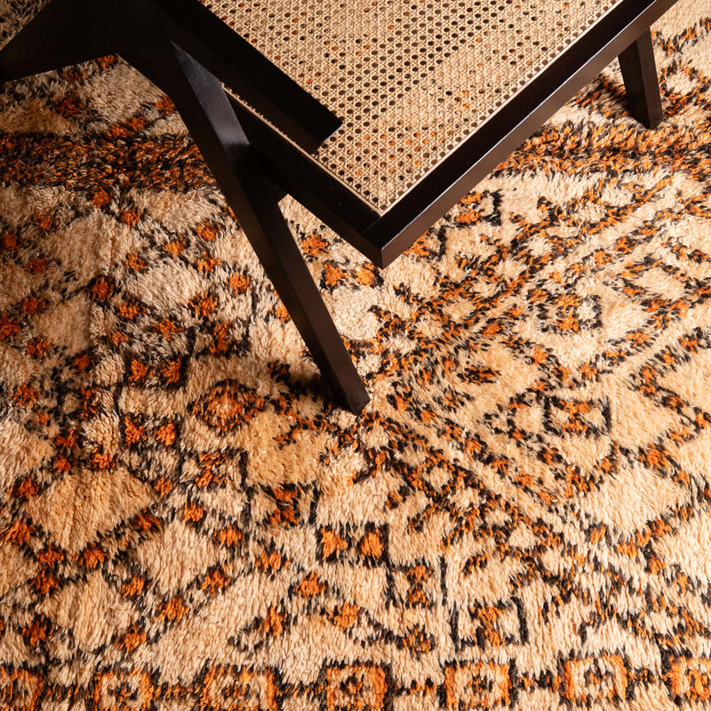 Youba - vintage beni ourain rug