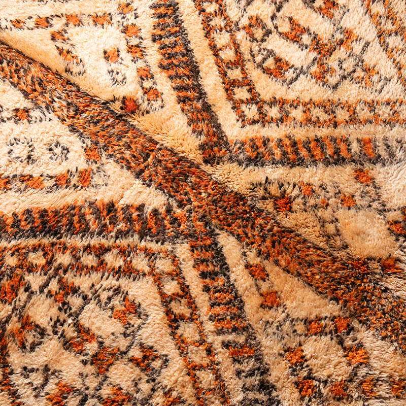 Youba - vintage beni ourain rug