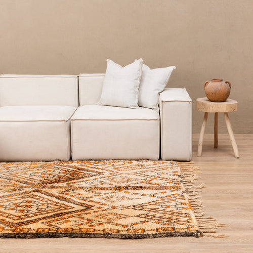 Youba - vintage beni ourain rug