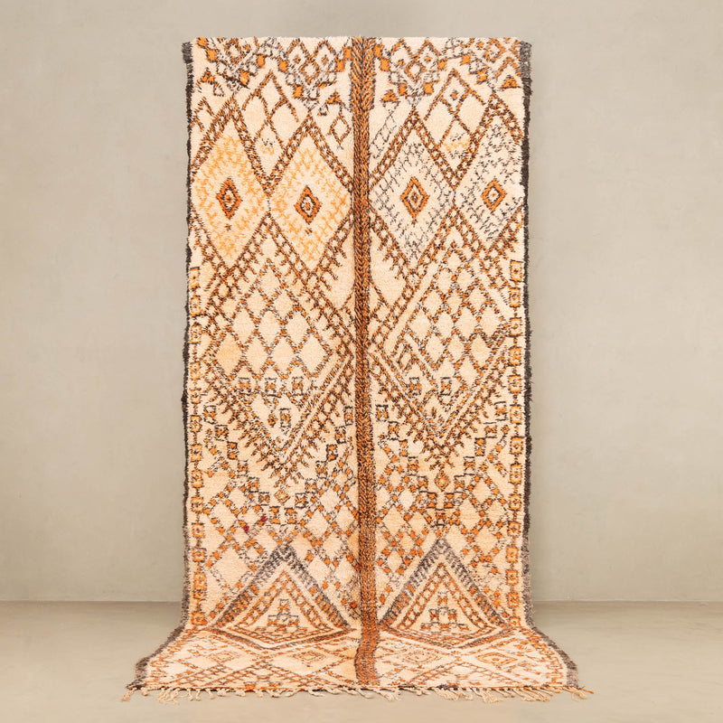 Youba - vintage beni ourain rug
