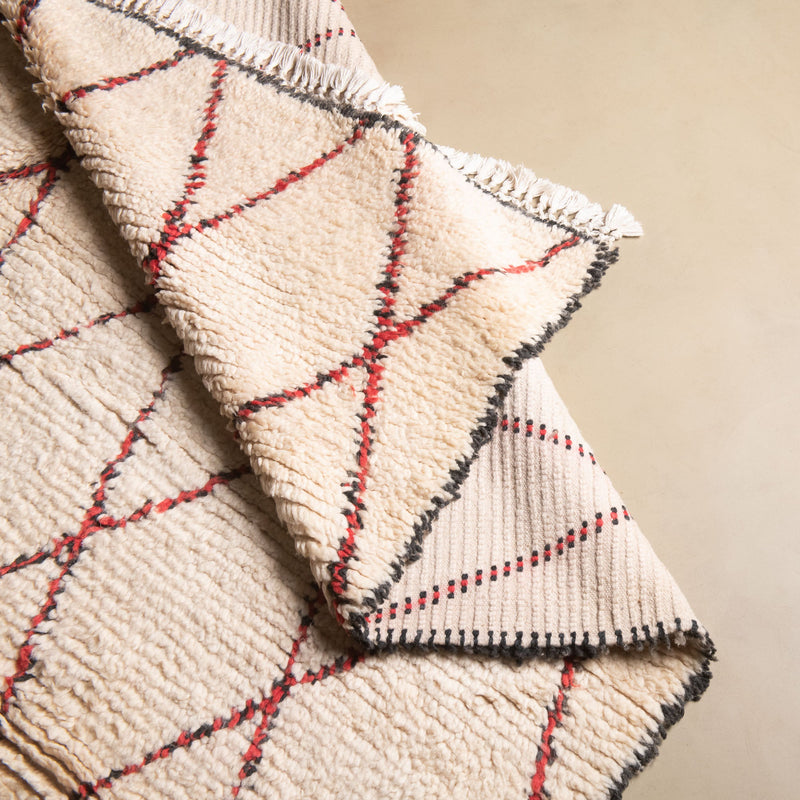 Halah - vintage beni ourain rug