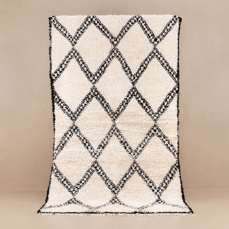 Adham - vintage beni ourain rug