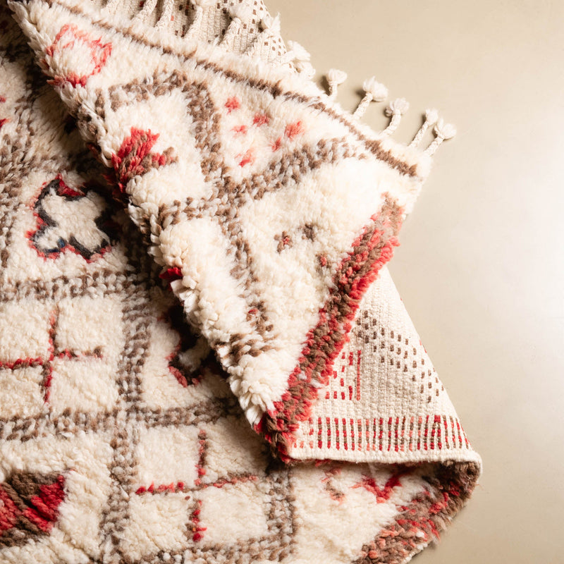Tatam - vintage beni ourain rug
