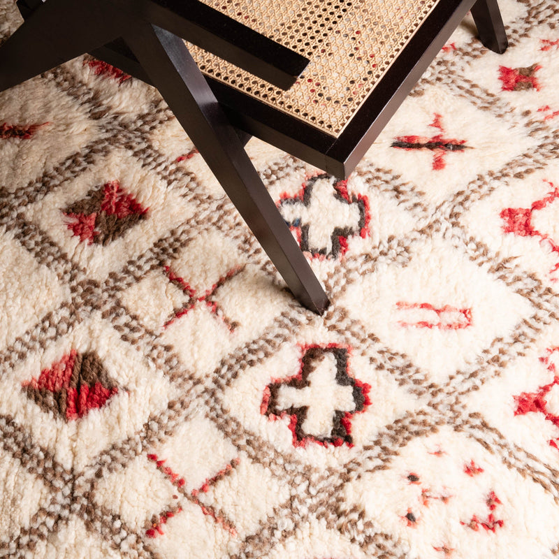 Tatam - vintage beni ourain rug