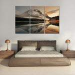 Lake At Sunset Wall Art