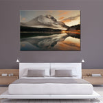 Lake At Sunset Wall Art