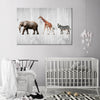 Wooden Safari Wall Art