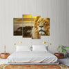 Lion In African Safari Wall Art