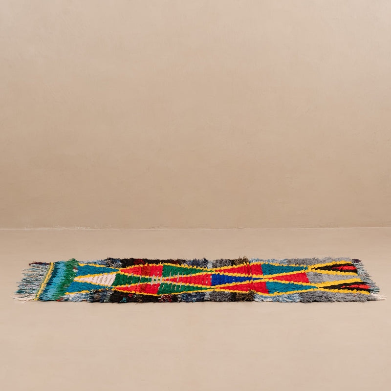 Sefruy - vintage boucherouite rug