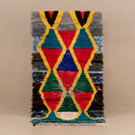Sefruy - vintage boucherouite rug