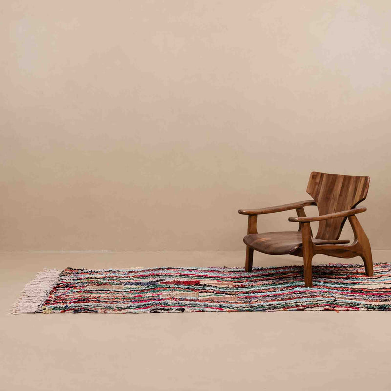 Koutaiba - vintage boucherouite rug