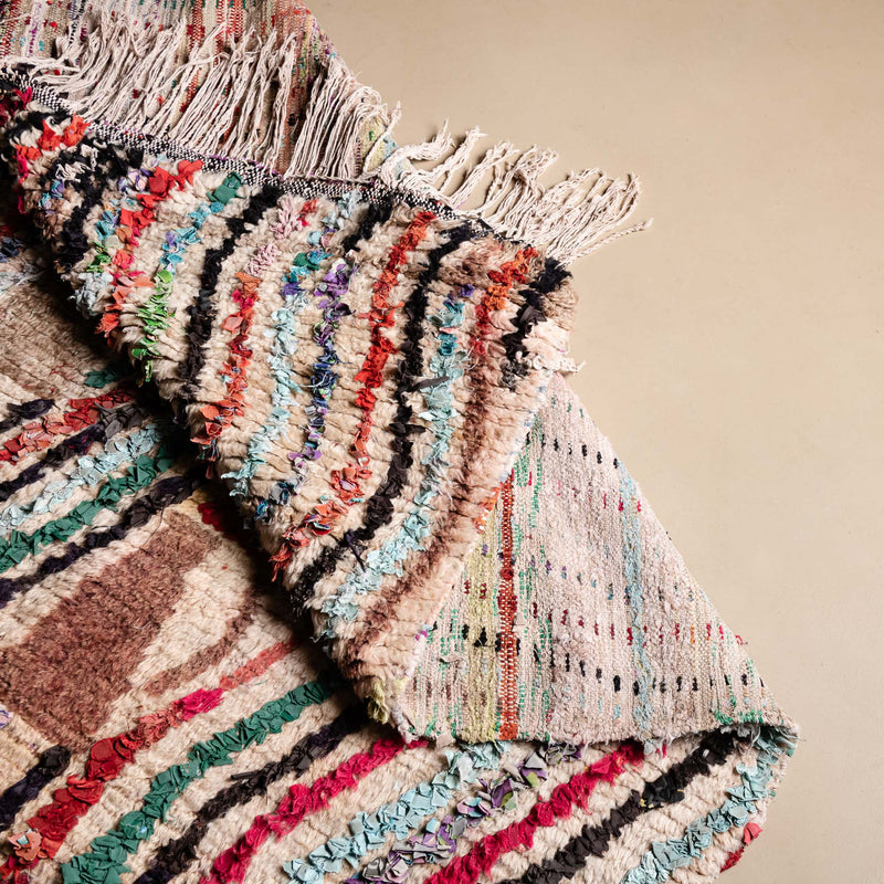 Koutaiba - vintage boucherouite rug