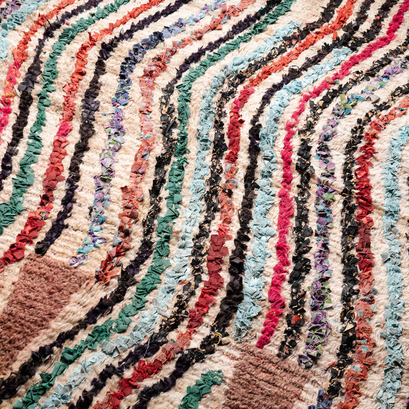 Koutaiba - vintage boucherouite rug