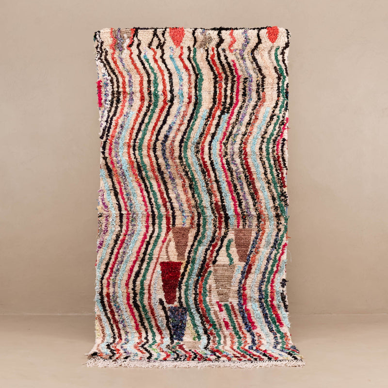 Koutaiba - vintage boucherouite rug