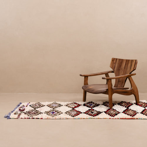 Rahane - vintage boucherouite rug