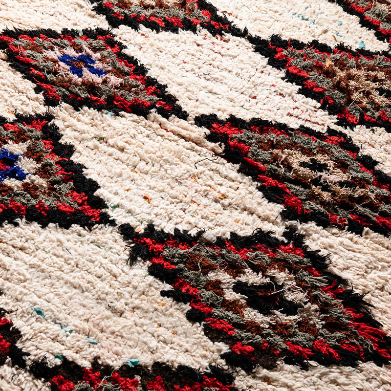 Rahane - vintage boucherouite rug