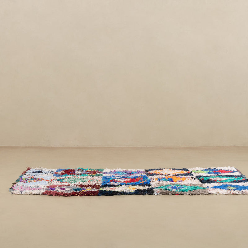 Samira - vintage boucherouite rug